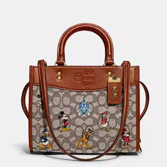 Coach Handbags - Coach Rogue 25 ~ Disney X Coach Rogue 25 Bag Mickey & Friends